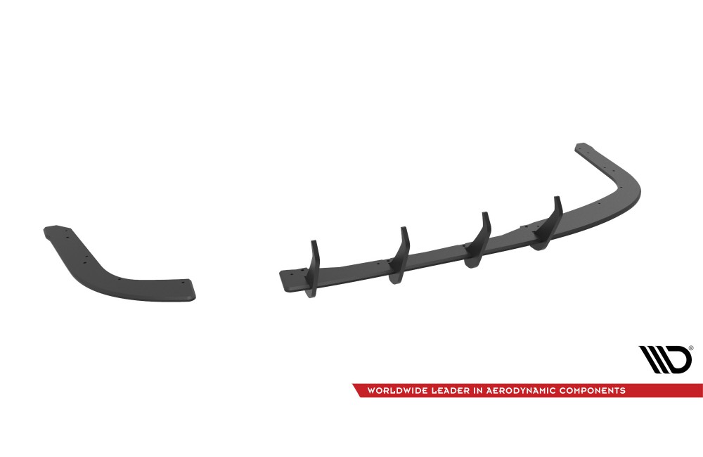 Street Pro Rear Diffuser BMW 4 Gran Coupe F36 - Black