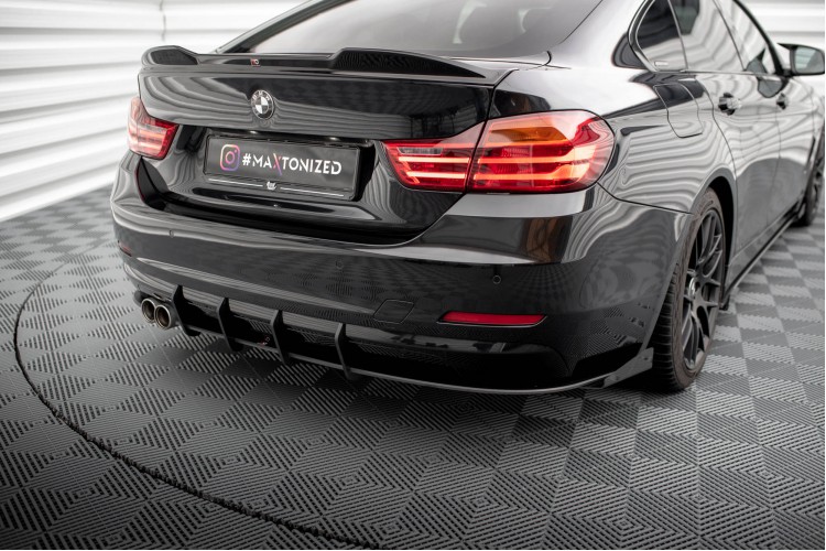 Street Pro Πίσω Πλευρικοί Splitters + Αεραγωγοί BMW 4 Gran Coupe F36