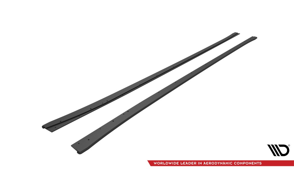 Street Pro Side Skirts Diffusers BMW 4 Gran Coupe F36 - Black