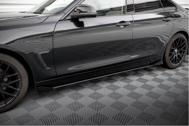 Street Pro Side Skirts Diffusers + Flaps BMW 4 Gran Coupe F36