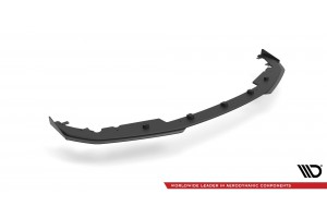 Street Pro Front Splitter + Flaps BMW 4 M-Pack / M440i G22 / G23 / G22 Facelift / G23 Facelift - Black + Gloss Flaps
