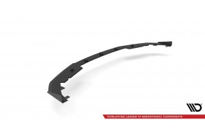 Street Pro Front Splitter + Flaps BMW 4 M-Pack / M440i G22 / G23 / G22 Facelift / G23 Facelift - Black + Gloss Flaps