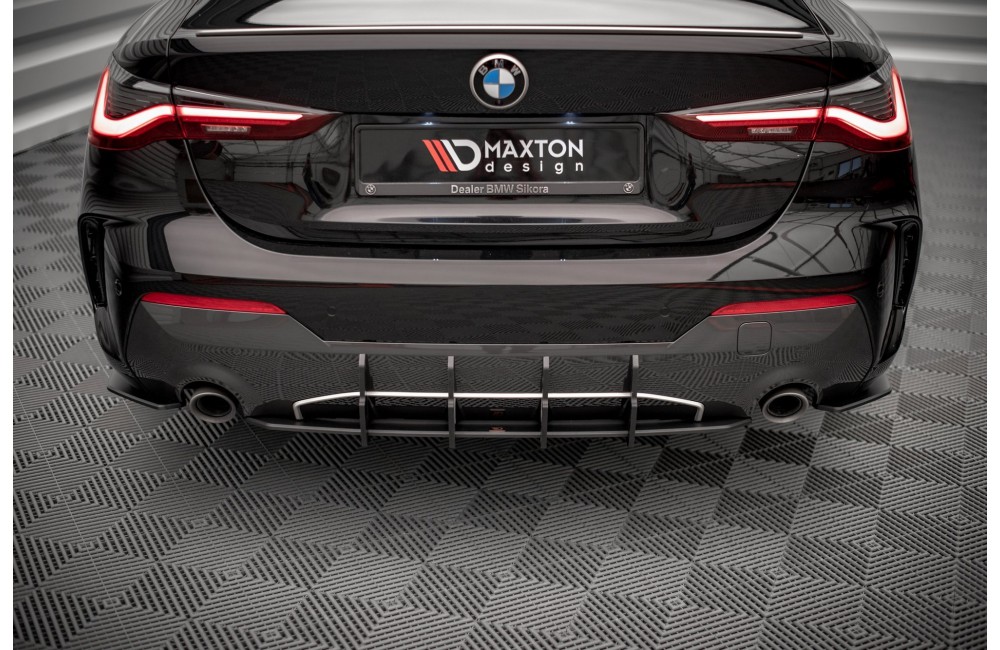 Street Pro Rear Diffuser BMW 4 M-Pack G22 / G23 / G22 Facelift / G23 Facelift - Black