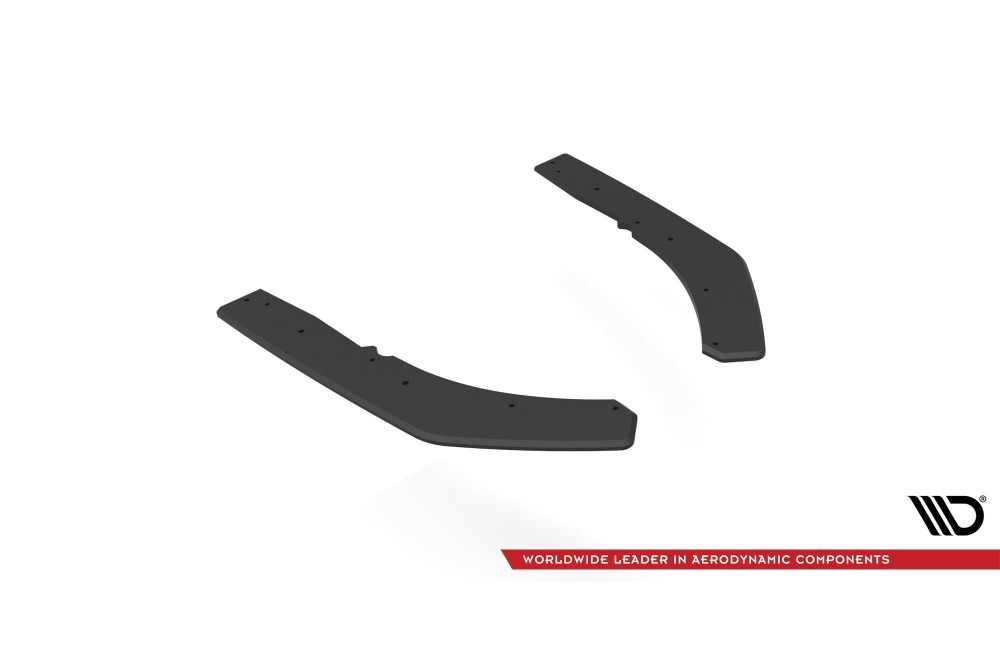 Street Pro Rear Side Splitters BMW 4 M-Pack G22 / G23 / G22 Facelift / G23 Facelift - Black