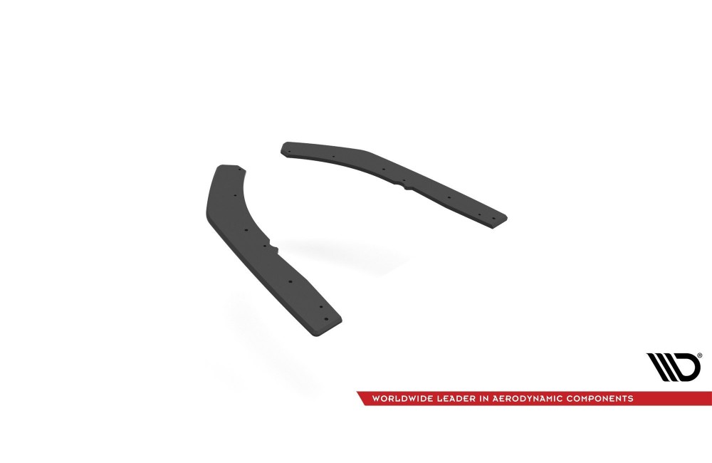 Street Pro Rear Side Splitters BMW 4 M-Pack G22 / G23 / G22 Facelift / G23 Facelift - Black