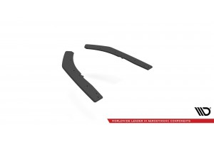 Street Pro Rear Side Splitters BMW 4 M-Pack G22 / G23 / G22 Facelift / G23 Facelift - Black
