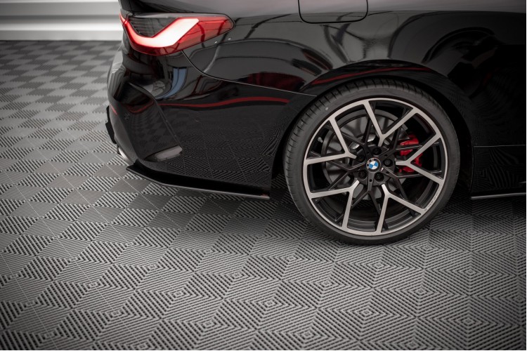 Street Pro Rear Side Splitters BMW 4 M-Pack G22 / G23 / G22 Facelift / G23 Facelift