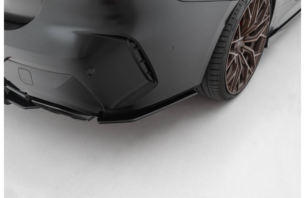 Street Pro Rear Side Splitters  BMW M440i  G22 / G23 / G22 Facelift / G23 Facelift - Black