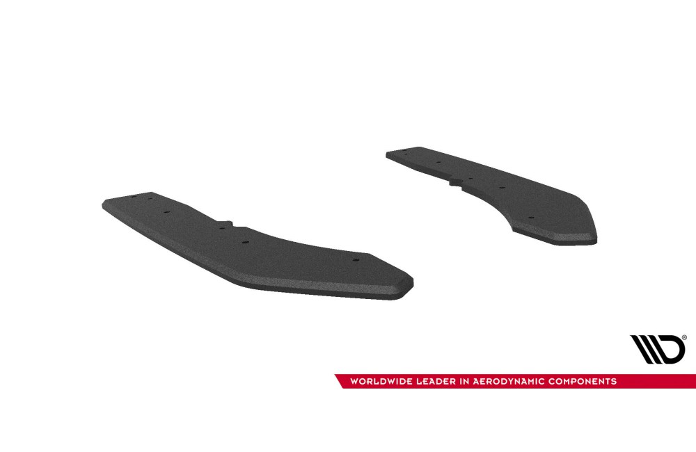 Street Pro Rear Side Splitters  BMW M440i  G22 / G23 / G22 Facelift / G23 Facelift - Black