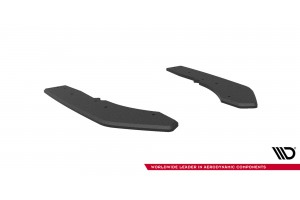 Street Pro Rear Side Splitters  BMW M440i  G22 / G23 / G22 Facelift / G23 Facelift - Black