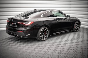 Street Pro Side Skirts Diffusers BMW 4 M-Pack / M440i G22 / G23 / G22 Facelift / G23 Facelift - Black Street Pro Side Skirts Diffusers BMW 4 M-Pack / M440i G22 / G23 / G22 Facelift / G23 Facelift - Black