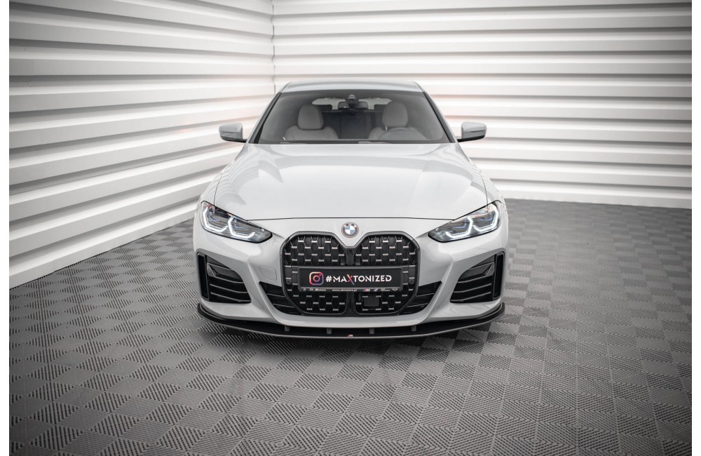 Street Pro Front Splitter BMW 4 Gran Coupe M-Pack G26 - Black