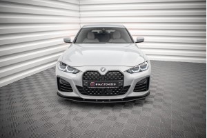 Street Pro Front Splitter BMW 4 Gran Coupe M-Pack G26 - Black