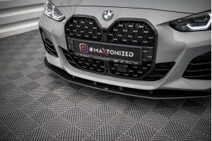 Street Pro Front Splitter BMW 4 Gran Coupe M-Pack G26 - Black