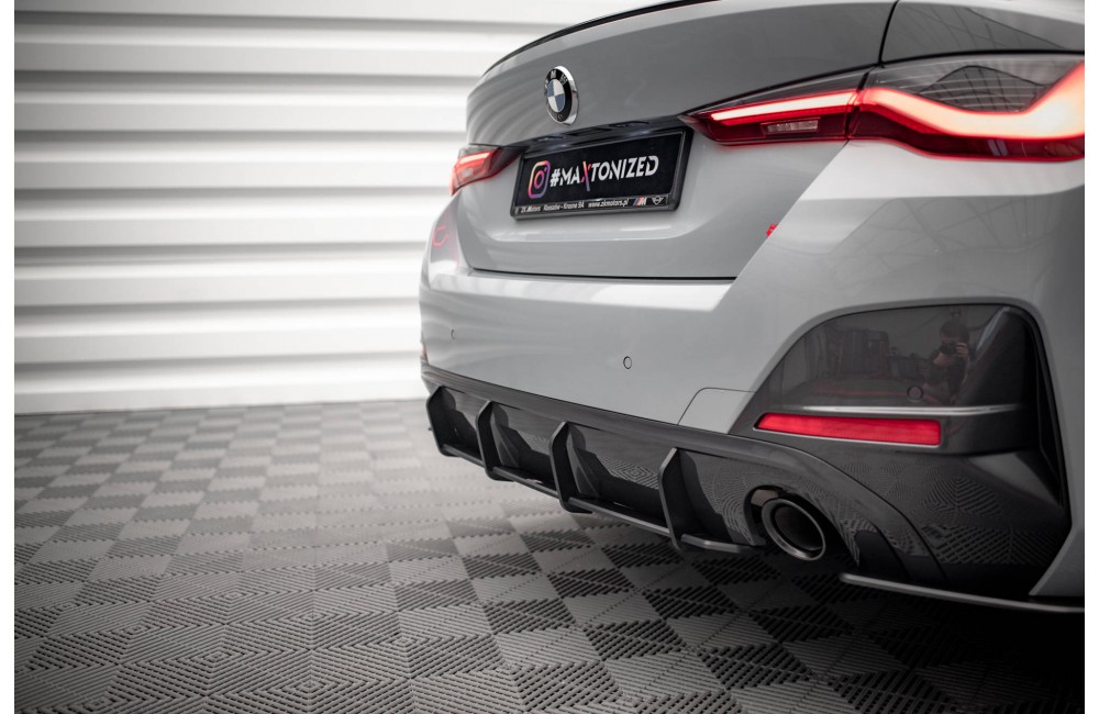 Street Pro Rear Diffuser BMW 4 Gran Coupe M-Pack G26 - Black