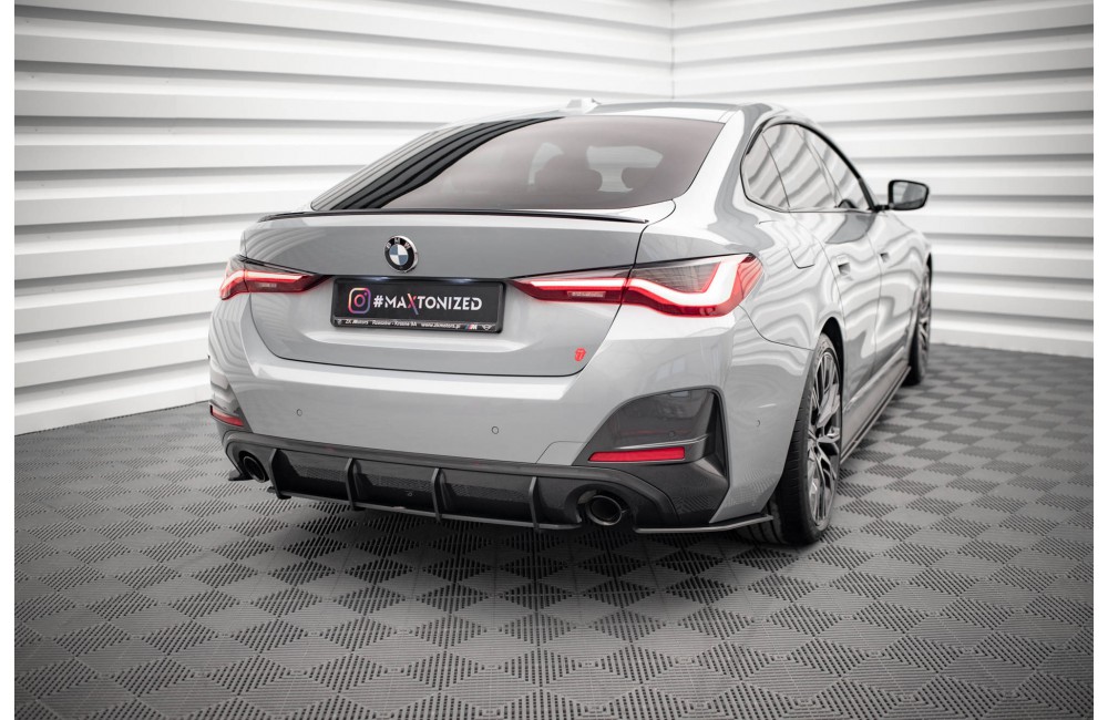 Street Pro Rear Diffuser BMW 4 Gran Coupe M-Pack G26 - Black