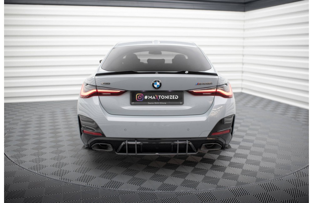 Street Pro Rear Diffuser BMW 4 Gran Coupe M440i G26 - Black