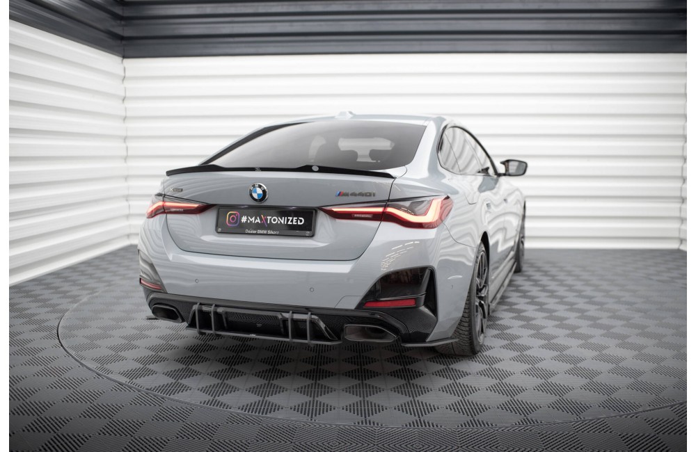 Street Pro Rear Diffuser BMW 4 Gran Coupe M440i G26 - Black