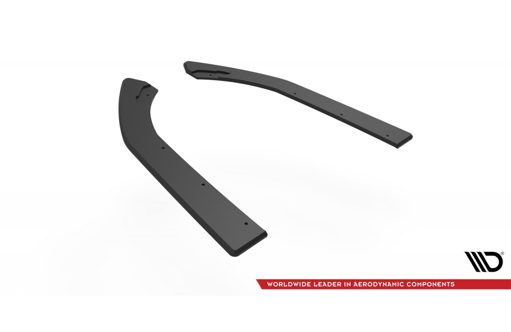 Street Pro Rear Side Splitters BMW 4 Gran Coupe M-Pack G26 - Black