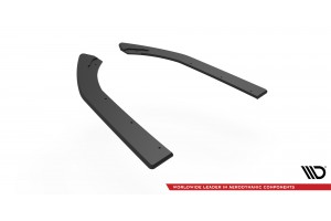 Street Pro Rear Side Splitters BMW 4 Gran Coupe M-Pack G26 - Black