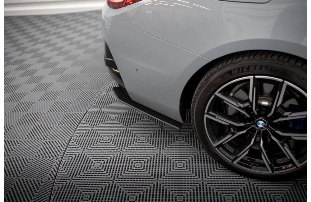 Street Pro Rear Side Splitters BMW 4 Gran Coupe M440i G26 - Black