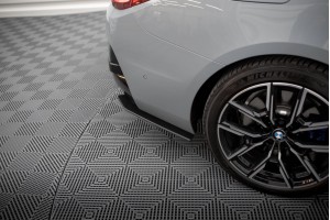 Street Pro Rear Side Splitters BMW 4 Gran Coupe M440i G26 - Black