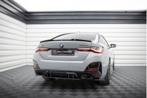 Street Pro Rear Side Splitters BMW 4 Gran Coupe M440i G26 - Black