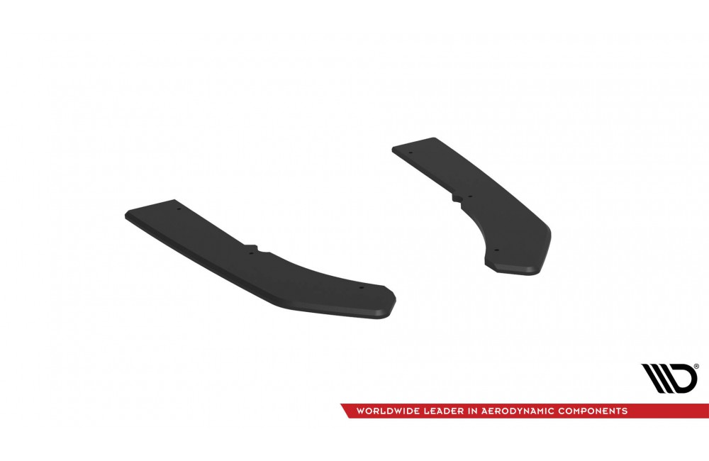 Street Pro Rear Side Splitters BMW 4 Gran Coupe M440i G26 - Black