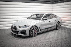 Street Pro Side Skirts Diffusers BMW 4 Gran Coupe M-Pack G26 - Black