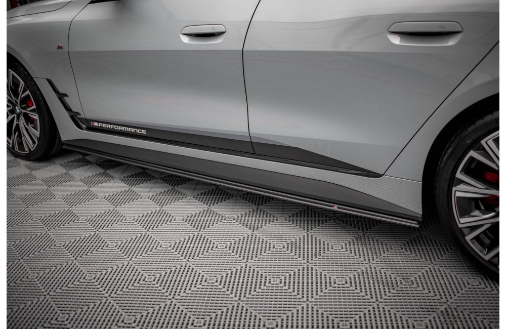 Street Pro Side Skirts Diffusers BMW 4 Gran Coupe M-Pack G26 - Black