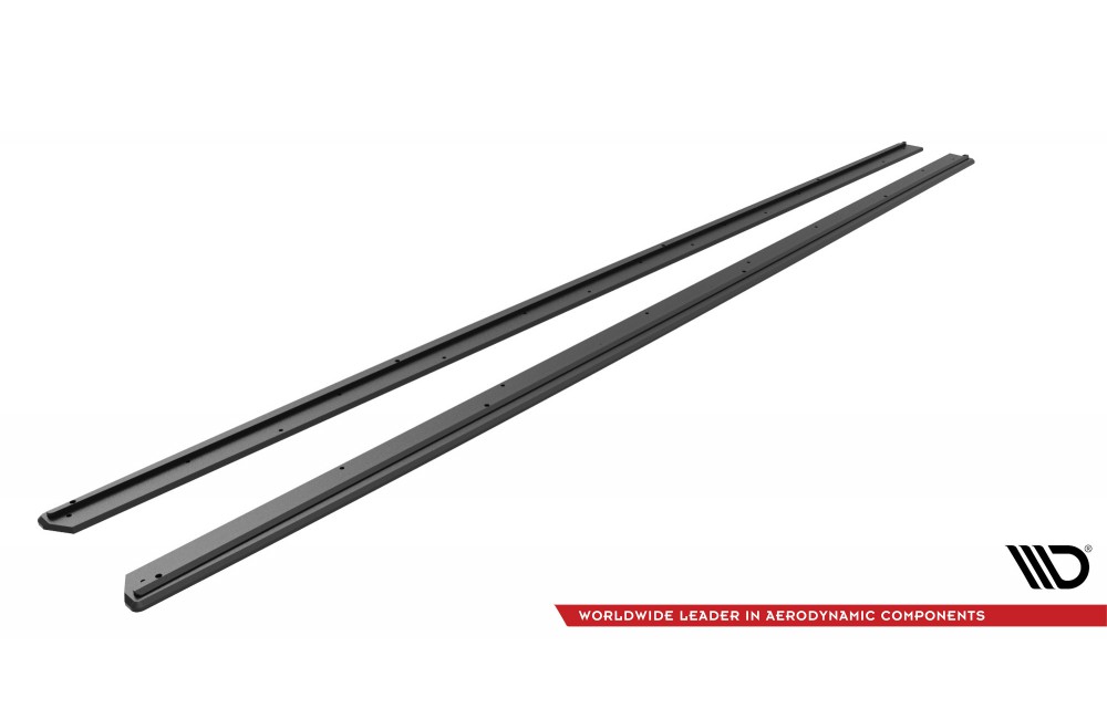 Street Pro Side Skirts Diffusers BMW 4 Gran Coupe M-Pack G26 - Black