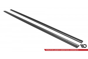 Street Pro Side Skirts Diffusers BMW 4 Gran Coupe M-Pack G26 - Black