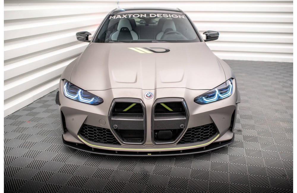 Street Pro Front Splitter BMW M4 G82 / M3 G80 - Black