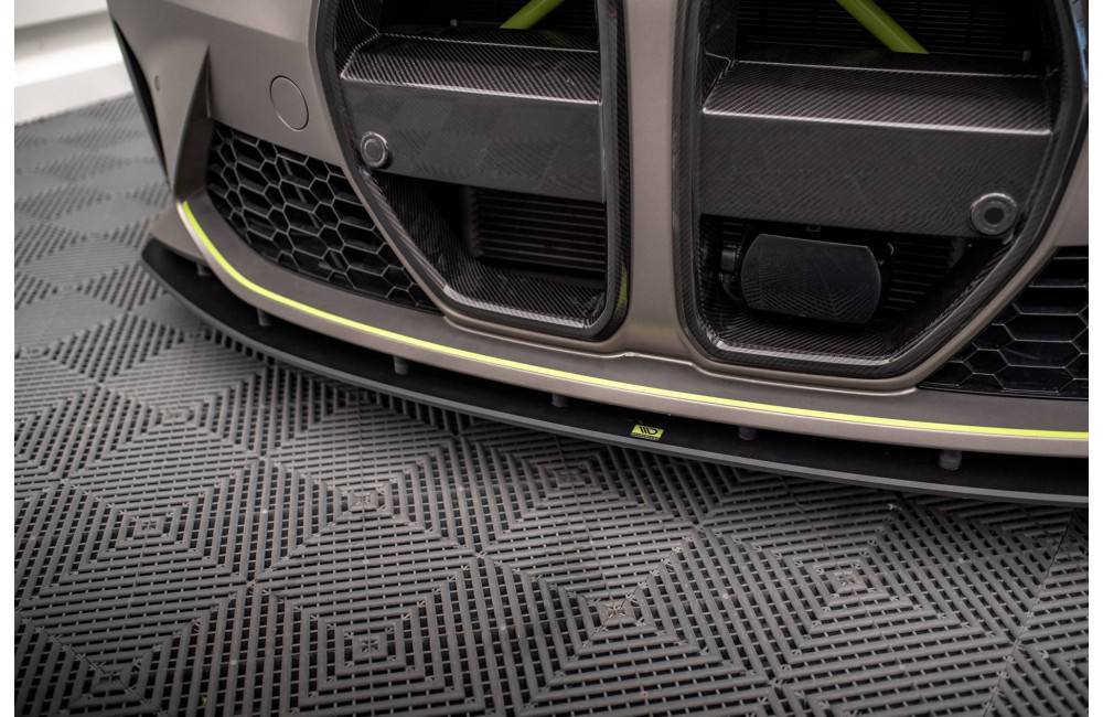 Street Pro Front Splitter BMW M4 G82 / M3 G80 - Black
