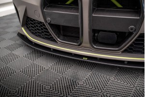 Street Pro Front Splitter BMW M4 G82 / M3 G80 - Black