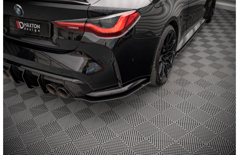 Street Pro Rear Side Splitters BMW M4 G82 - Black