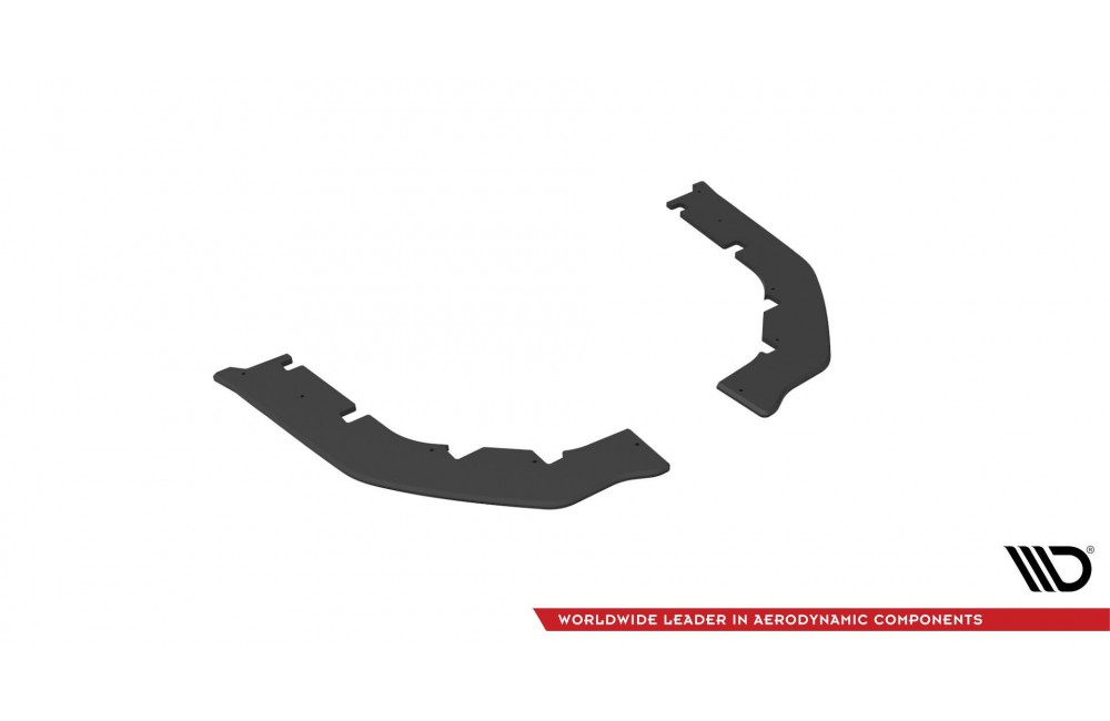 Street Pro Rear Side Splitters BMW M4 G82 - Black