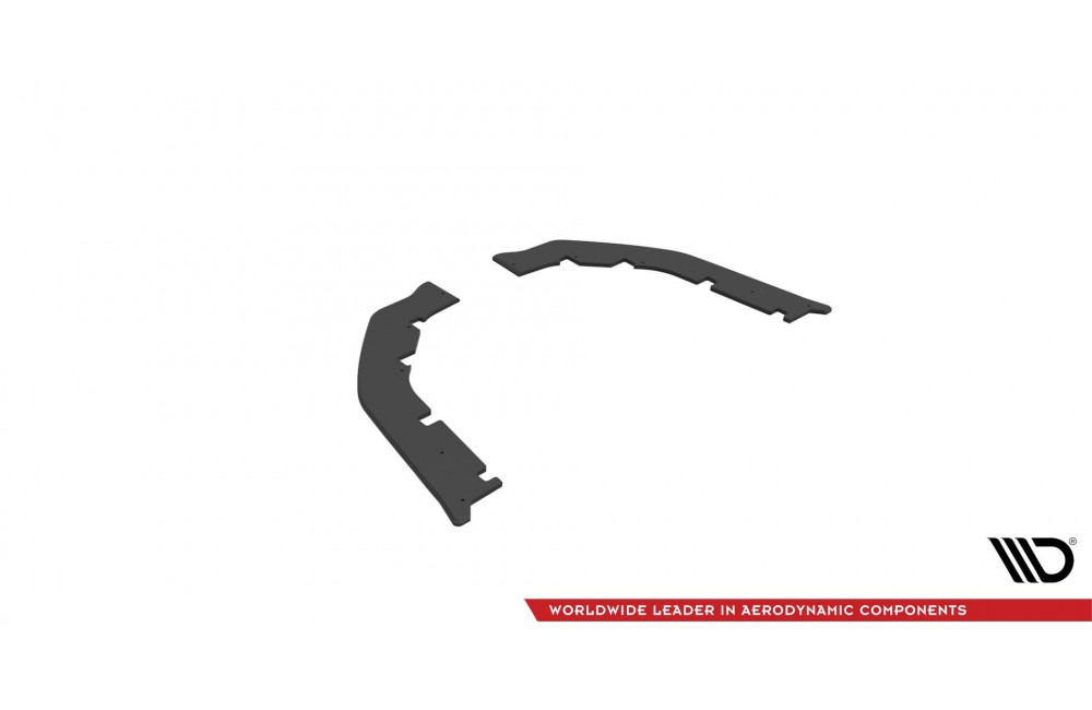 Street Pro Rear Side Splitters BMW M4 G82 - Black