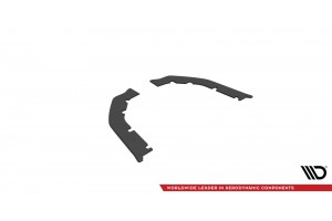 Street Pro Rear Side Splitters BMW M4 G82 - Black