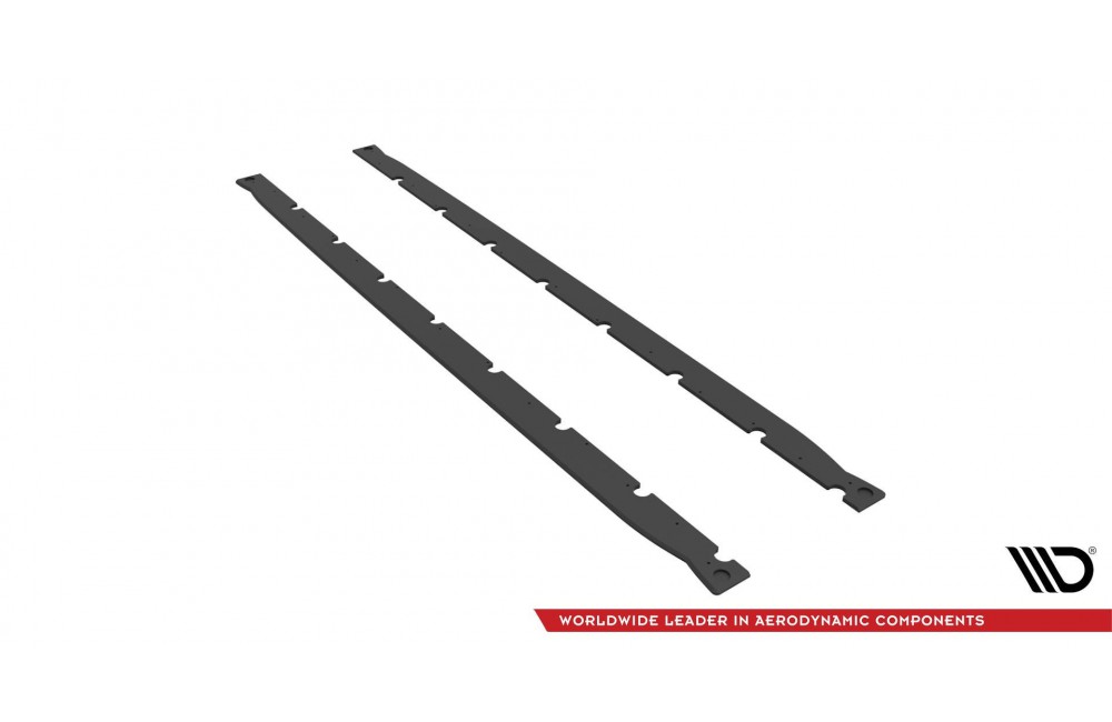Street Pro Side Skirts Diffusers BMW M4 G82 - Black