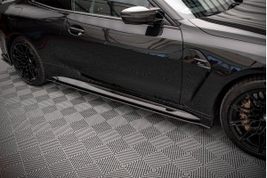 Street Pro Side Skirts Diffusers BMW M4 G82 - Black