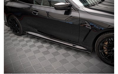 Street Pro Side Skirts Diffusers BMW M4 G82 - Black