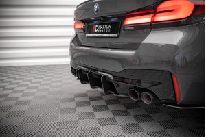 Street Pro Rear Diffuser BMW M5 F90  - Black