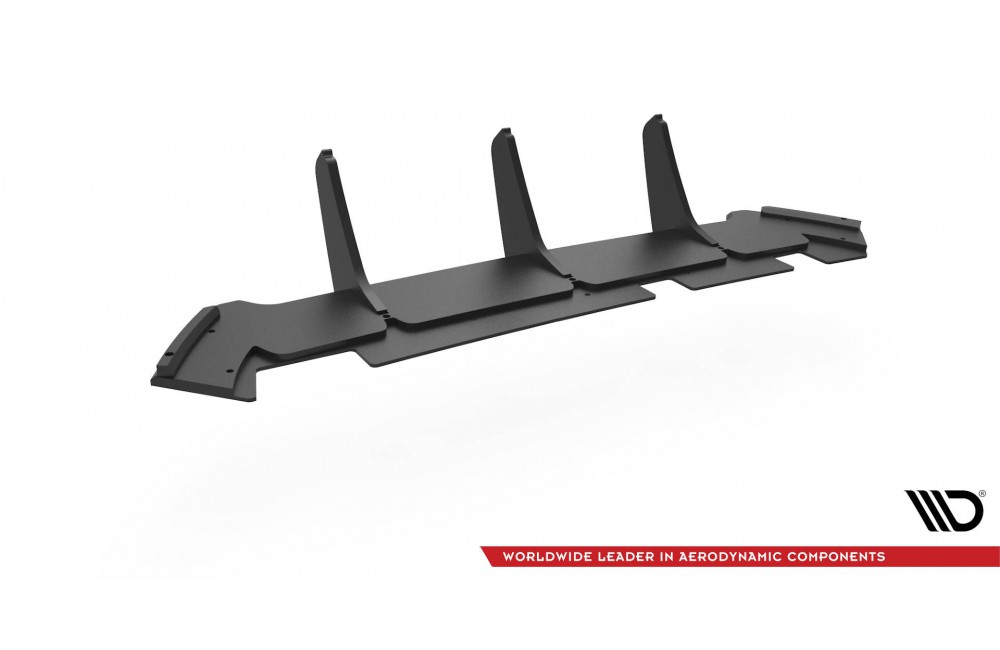 Street Pro Rear Diffuser BMW M5 F90  - Black