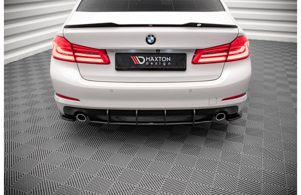 Street Pro Rear Diffuser BMW 5 Sedan G30 - Black