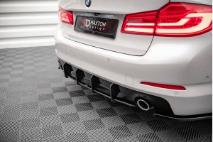 Street Pro Rear Diffuser BMW 5 Sedan G30 - Black