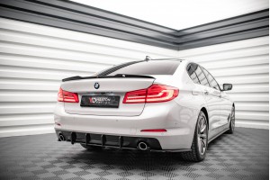Street Pro Rear Diffuser BMW 5 Sedan G30 - Black