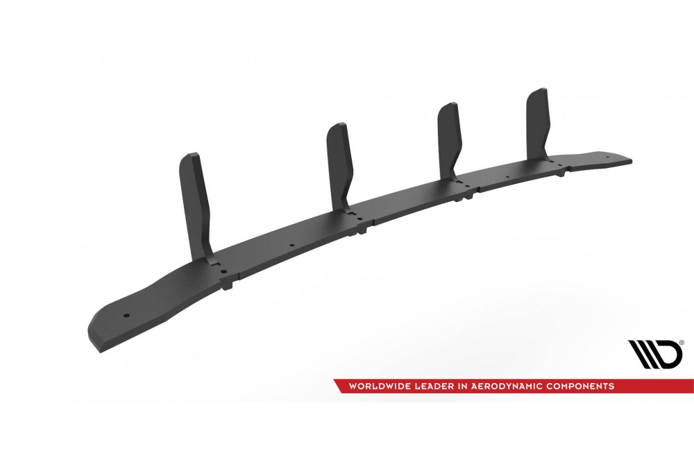 Street Pro Rear Diffuser BMW 5 Sedan G30 - Black