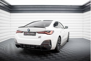 Street Pro Rear Diffuser BMW i4 M-Pack G26 - Black