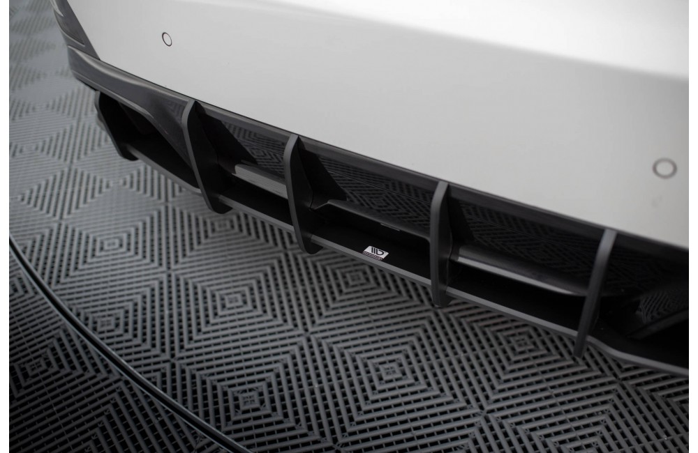 Street Pro Rear Diffuser BMW i4 M-Pack G26 - Black